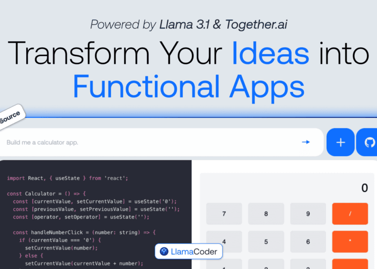 An open source Claude Artifacts project can generate complete React applications and components through Llama 3.1 405B